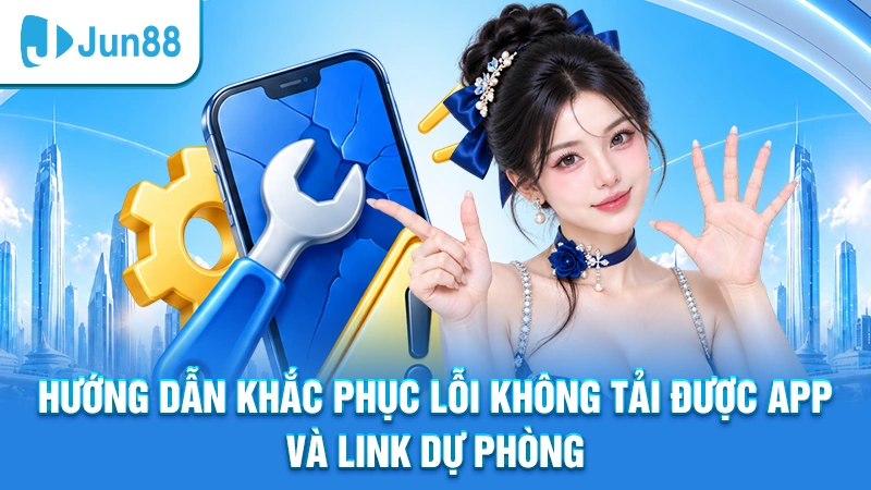 Hướng dẫn khắc phục lỗi không tải được app và link dự phòng